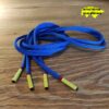 Paire de lacet bleu embouts jaune (ancien modèle)