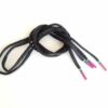 Paire de lacet noire embouts fireberry