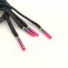 Paire de lacet noire embouts fireberry