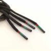 Paire de lacet noire embouts forest