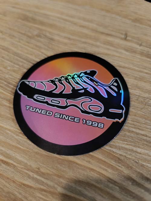 Sticker TUNED SINCE 1998