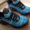 Paire de lacet noire embouts turquoise
