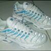 Paire de lacet blanche embouts nation
